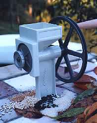 The Country Living Mill verses grinding wheat with stones.